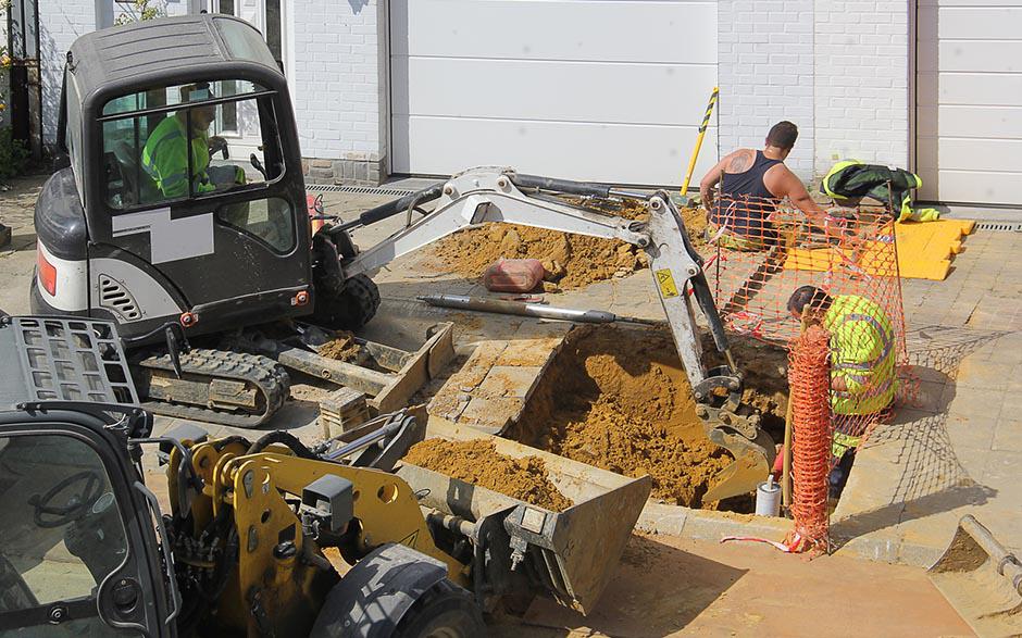 travaux assainissement Saint-Soupplets